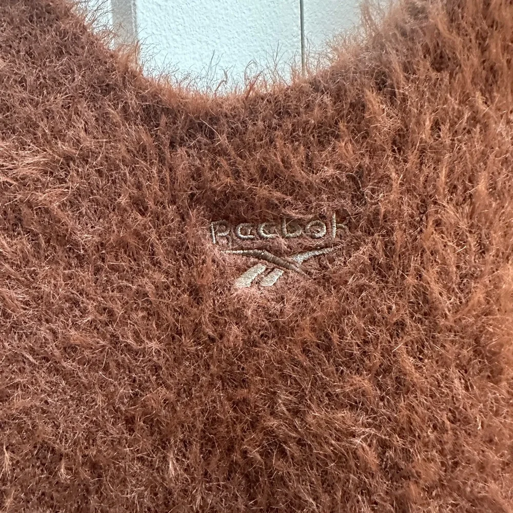Reebok Brown Fluffy Bralette/ Crop top - Picture 6 of 9